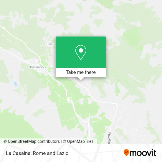 La Casaina map