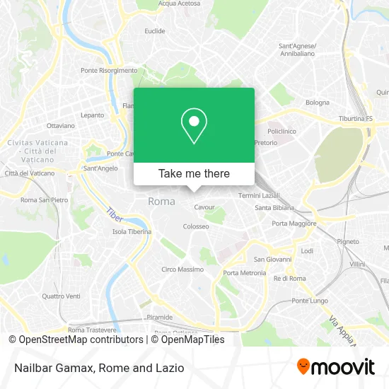 Nailbar Gamax map