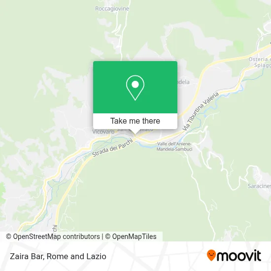 Zaira Bar map