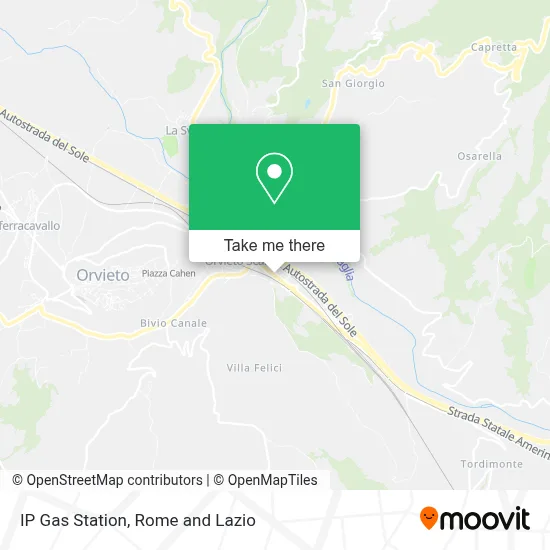 IP Gas Station map