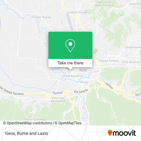 Geox map