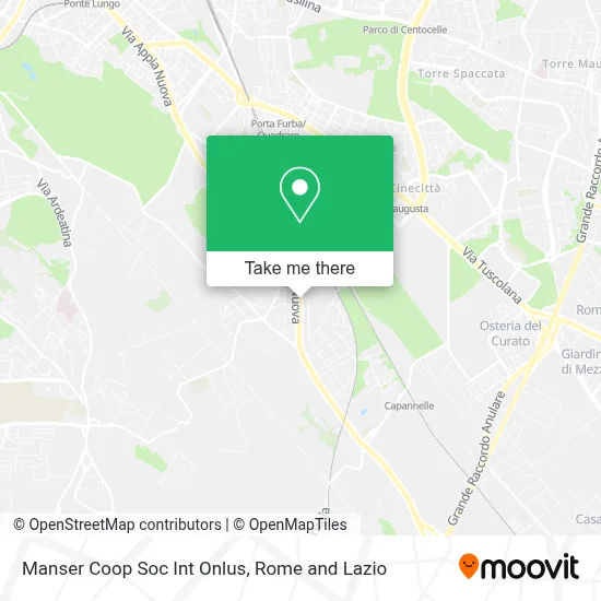 Manser Coop Soc Int Onlus map