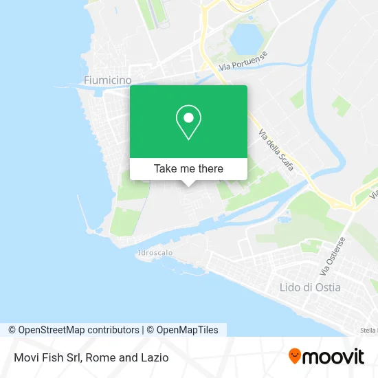 Movi Fish Srl map