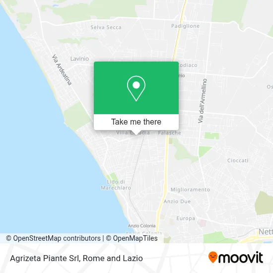 Agrizeta Piante Srl map