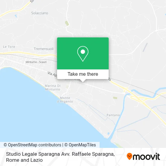 Studio Legale Sparagna Avv. Raffaele Sparagna map