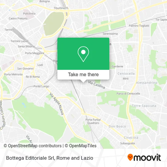 Bottega Editoriale Srl map