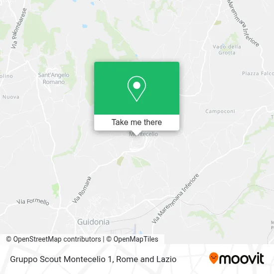 Gruppo Scout Montecelio 1 map