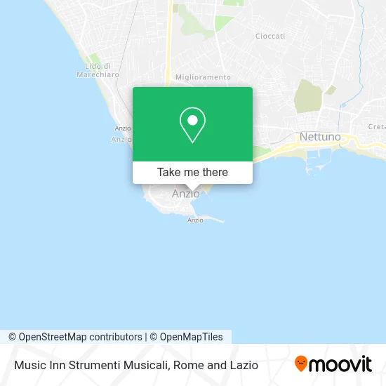 Music Inn Strumenti Musicali map