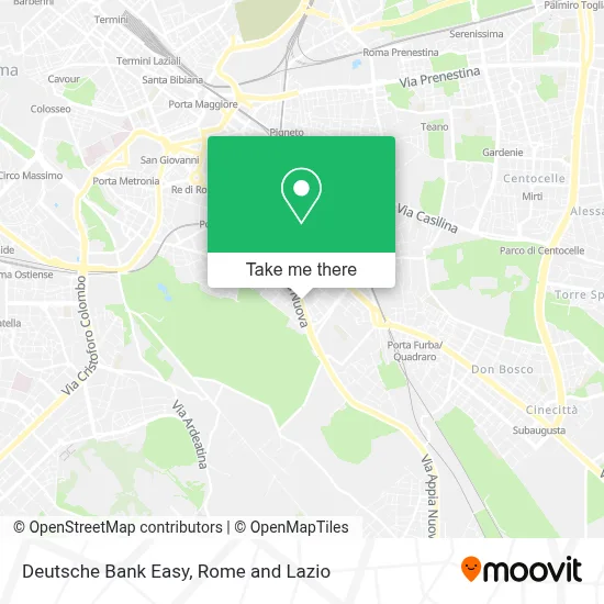Deutsche Bank Easy map