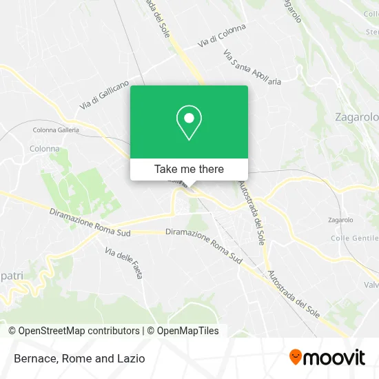 Bernace map