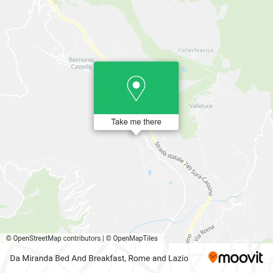 Da Miranda Bed And Breakfast map