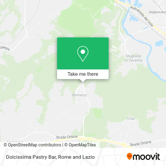 Dolcissima Pastry Bar map