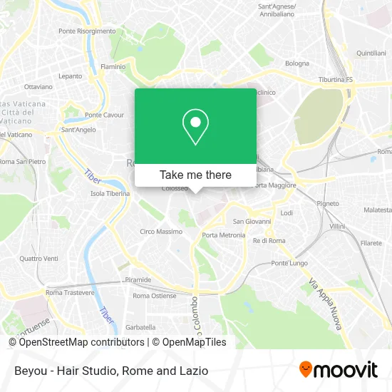 Beyou - Hair Studio map