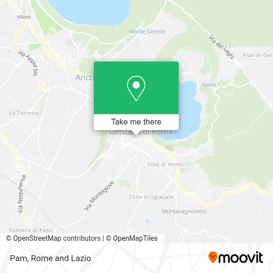 Pam map