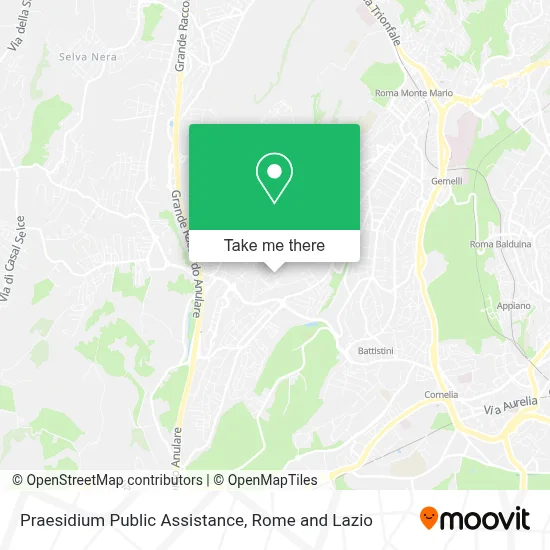 Praesidium Public Assistance map