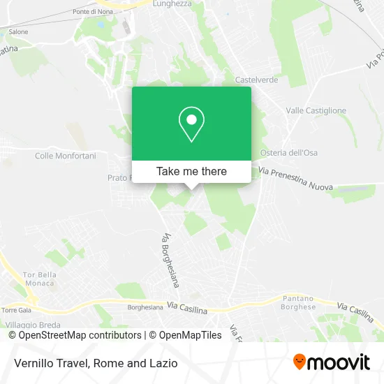 Vernillo Travel map