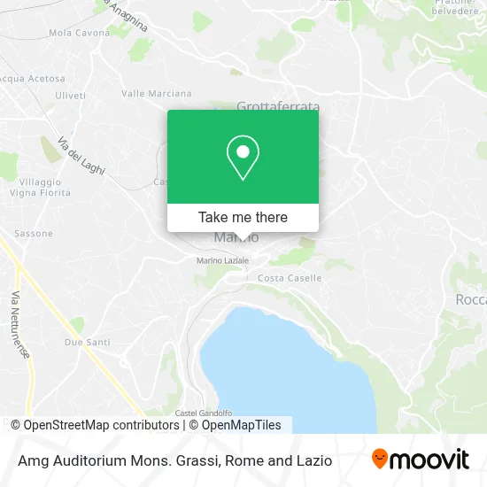 Amg Auditorium Mons. Grassi map