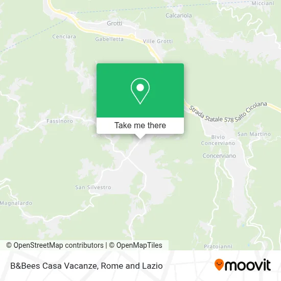 B&Bees Casa Vacanze map