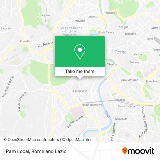 Pam Local map