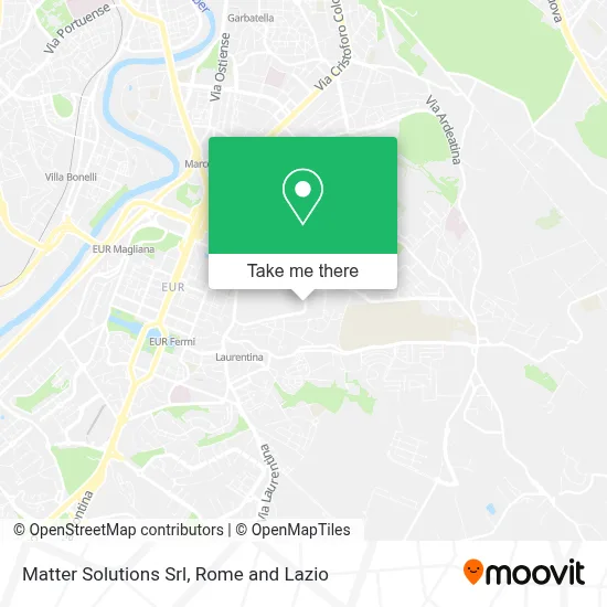 Matter Solutions Srl map