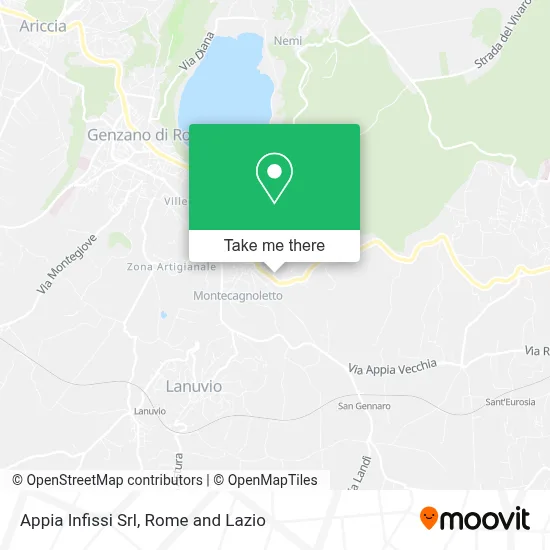 Appia Infissi Srl map