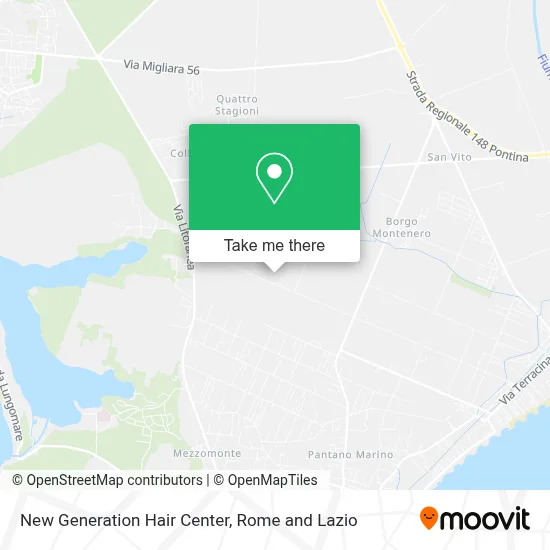 New Generation Hair Center map