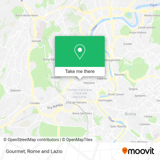 Gourmet map