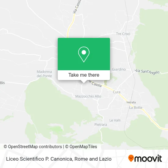 Liceo Scientifico P. Canonica map