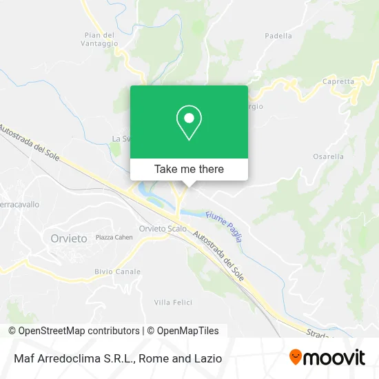 Maf Arredoclima S.R.L. map