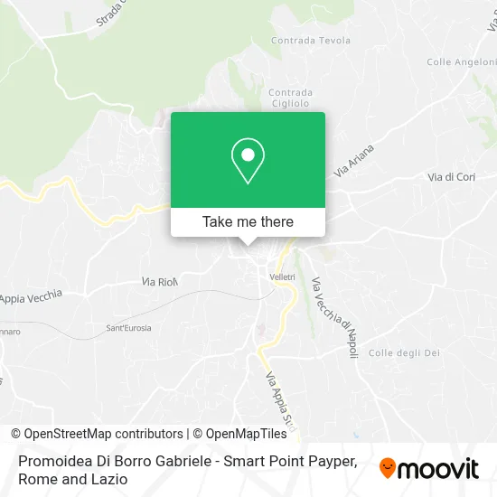 Promoidea Di Borro Gabriele - Smart Point Payper map