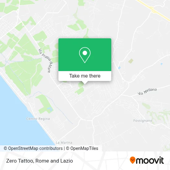 Zero Tattoo map
