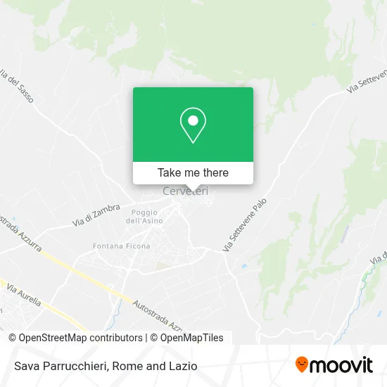 Sava Parrucchieri map