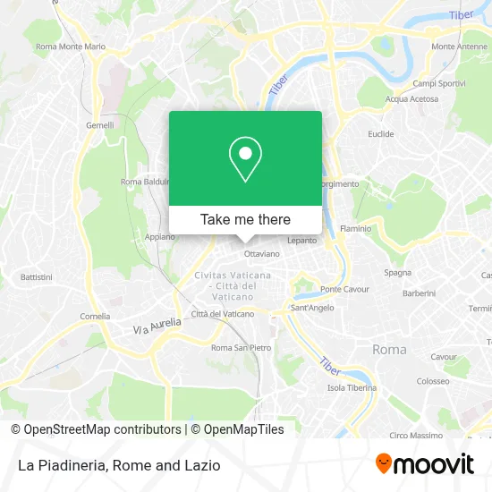 La Piadineria map