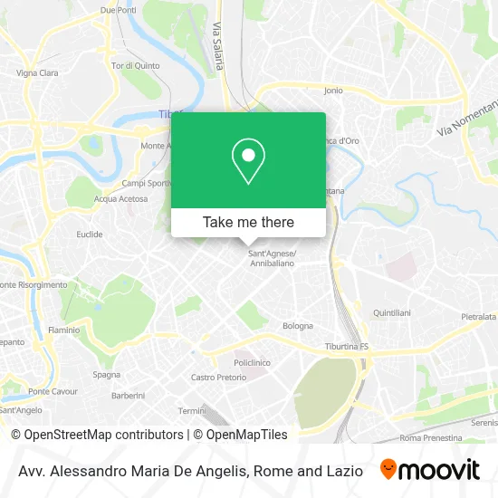 Avv. Alessandro Maria De Angelis map