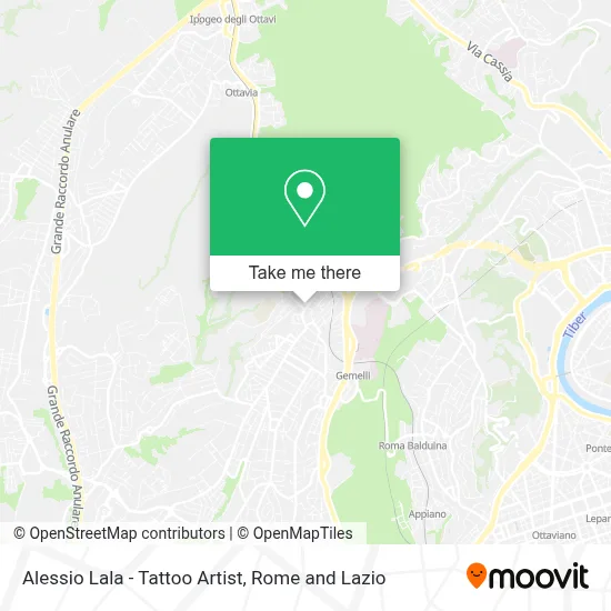 Alessio Lala - Tattoo Artist map