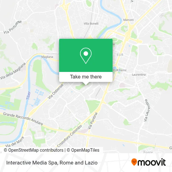 Interactive Media Spa map