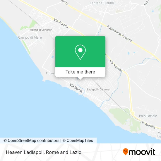 Heaven Ladispoli map