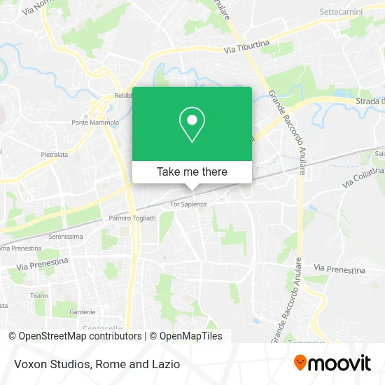 Voxon Studios map