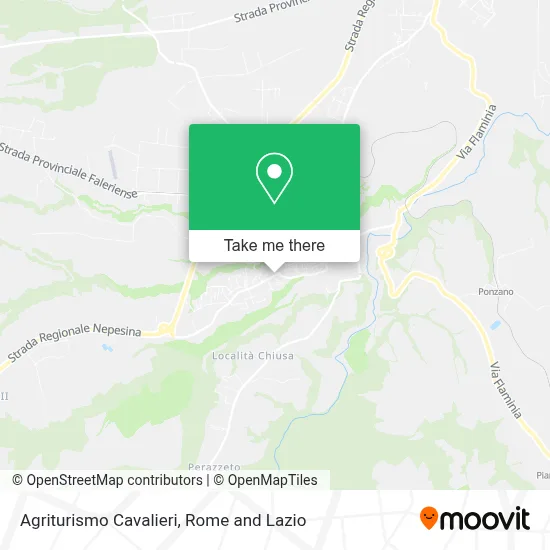 Agriturismo Cavalieri map