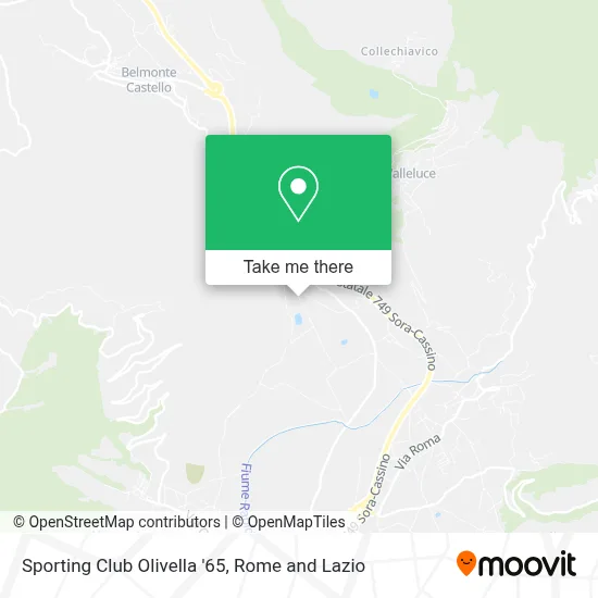 Sporting Club Olivella '65 map