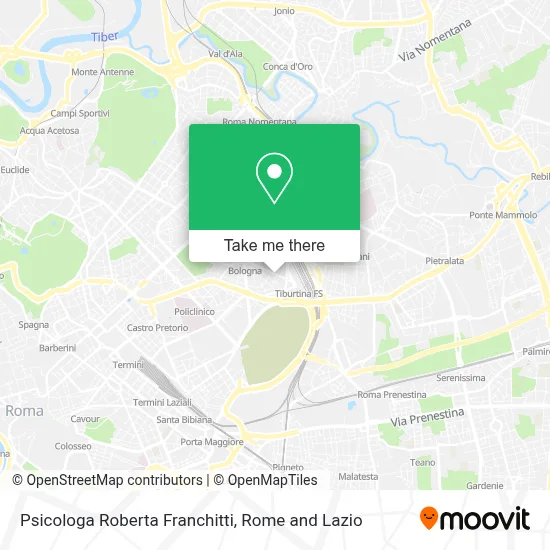Psicologa Roberta Franchitti map