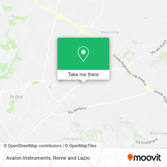 Avalon-Instruments map