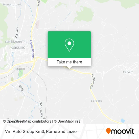 Vm Auto Group Km0 map