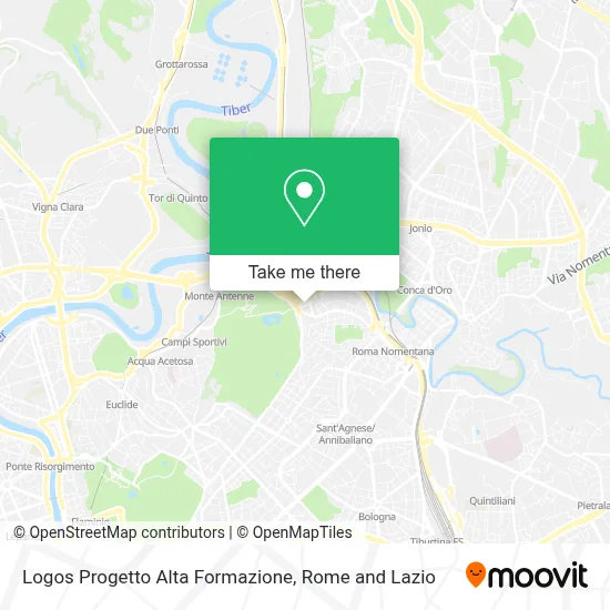 Logos Progetto Alta Formazione map