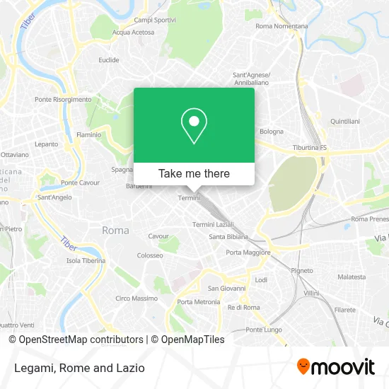Legami map