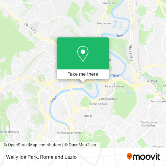 Welly Ice Park map