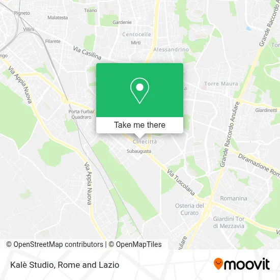 Kalè Studio map