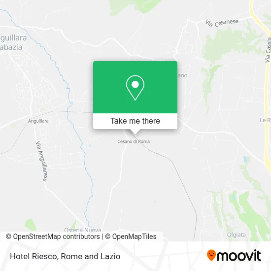 Hotel Riesco map
