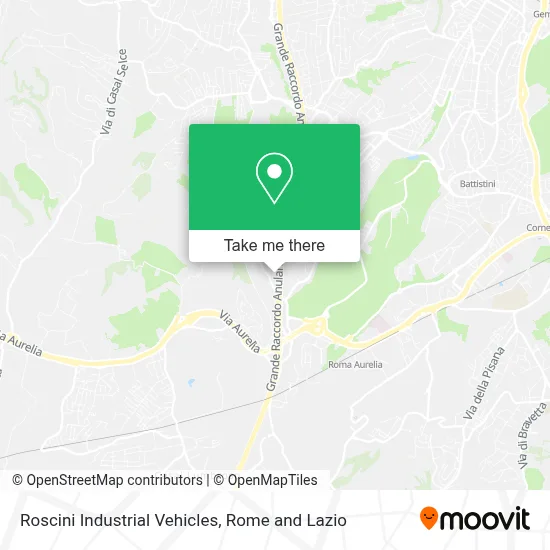 Roscini Industrial Vehicles map