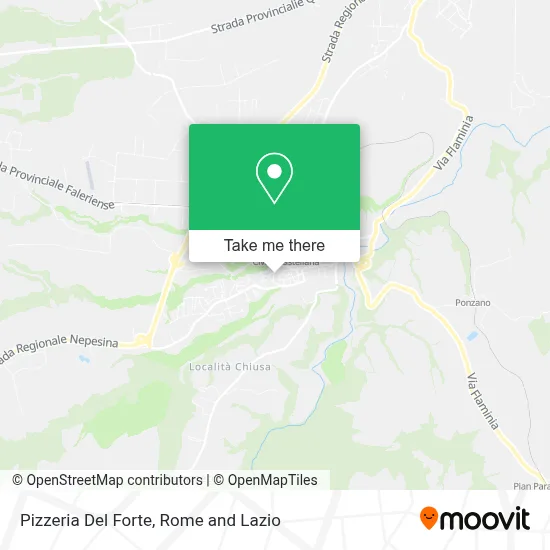 Pizzeria Del Forte map